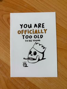 NEW Writeable Funny Birthday Greeting Card