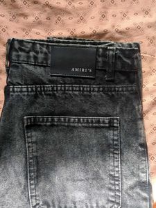 Acid Wash Cargo Jeans