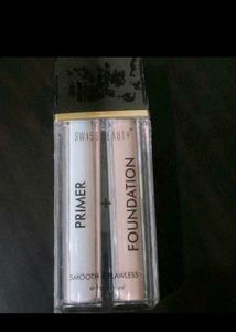 Swiss Beauty Primer + Foundation Duo