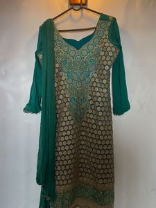 Green Party wear suit
