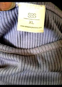 SSS Cute Lavender Crop Top
