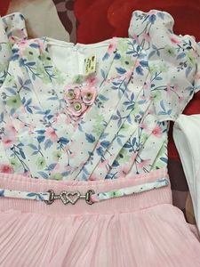 Floral Ruffled Baby Dress