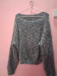Cozy Fuzzy Knit Sweater