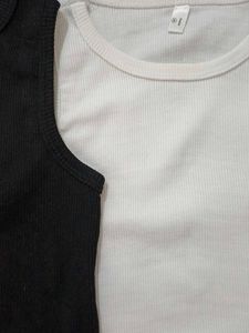 Black And White Tank Tops