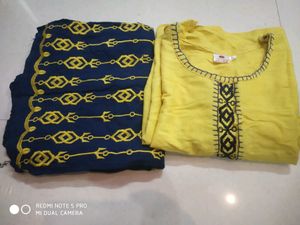 Kurti And Plazzo Set