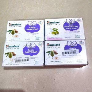 PACK OF 4 Himalaya Gentle Baby Soap 125 g | Buy 3