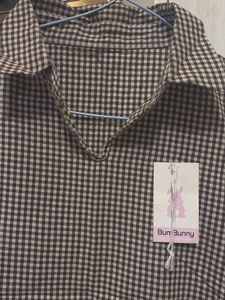 Classic Checkered Sleeveless Top