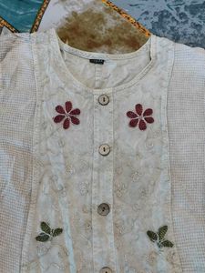 Boho Embroidered Kurta