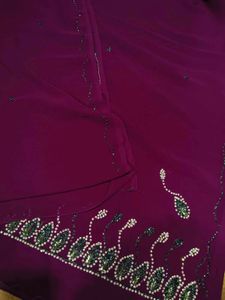 y2k hand work heavy saree...