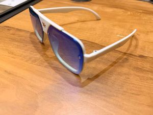 Bold Blue Tinted Sunglasses