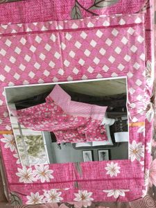 Beautiful Pink Floral Bedsheet Set