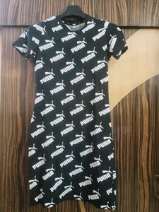 Puma All Over Print above knee Short Dress