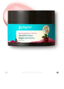 Pilgrim Youthful Glow Night Gel Creme