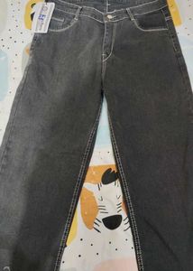 Classic Grey Denim Jeans