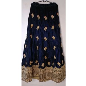Velvet Lehnga Choli Price Drop