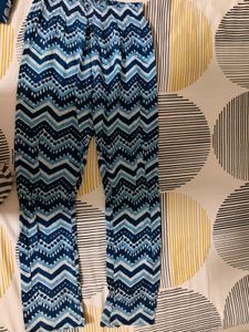 Navy Blue Kurta Plazo Set