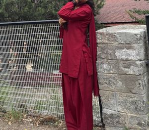 Elegant Red Kurta Set