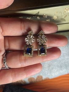 American daimond Earrings Set of 3