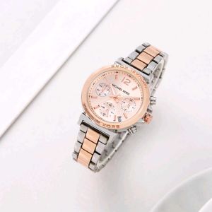 Michael Kors Watch - Rose Gold & Silver