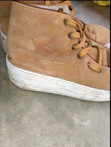 Comfortable Brown Casual Shoes