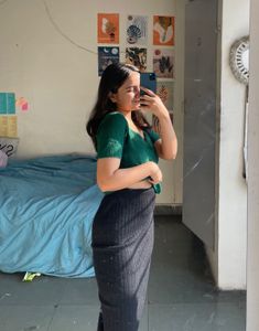 black skirt