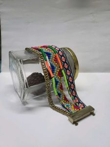 Braided & Beaded Bracelet Stack