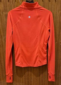 Red Compression jacket lululemon dupe