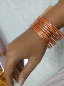 Set of Orange Bangles