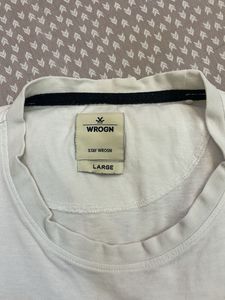 WROGN White Casual T-Shirt