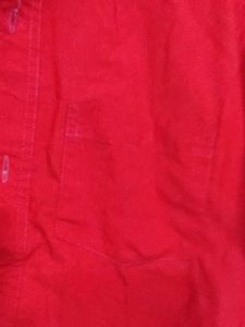 kids boys Red Button-Down Shirt