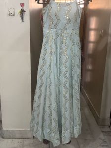 Elegant Sequin Embellished Gown