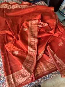 Pure silk baluchari saree