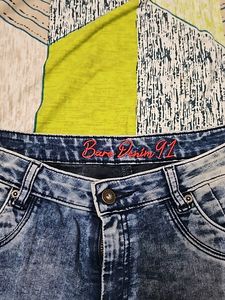 Bare Denim Shorts For Women