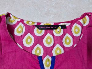 Rangmanch Pink Kurta