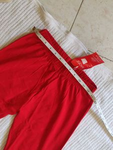 ANORA Vibrant Red Leggings