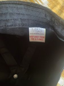 Classic Puma Marks and Spencer Black Baseball Cap