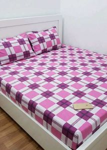 🤩Pink bedsheet and pillow covers set 😍