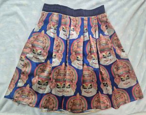 New Unique Kathakali Print Skirt Set