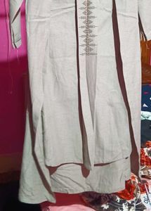 Elegant Grey Kurta