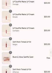 Rare Beauty Tinted Lip Oil,Souffle Creme,Lip Balm