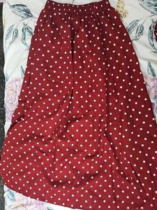 western top and skirt set.