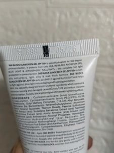 Ubik 360° Block Sunscreen Gel SPF 50+