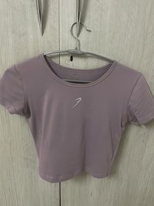 Mauve Workout Top