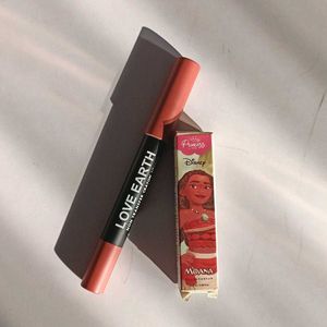 Love Earth Crayon Lipstick + Disney Moana perfume