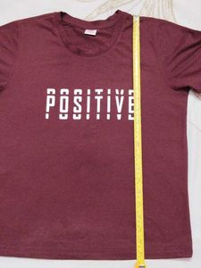 Wine "POSITIVE" Graphic Tee