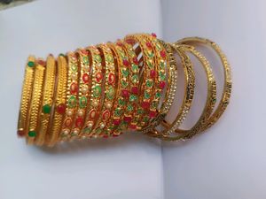 Micro Gold Bangles 4 Set