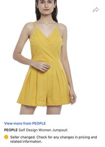 People Self Design Jumpsuit