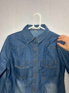 Classic Blue Denim Shirt