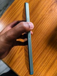 Mint Green Smartphone
