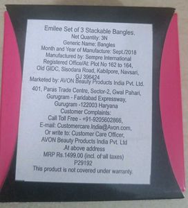 Avon Antique Brand New Set Of 3 Bangles
